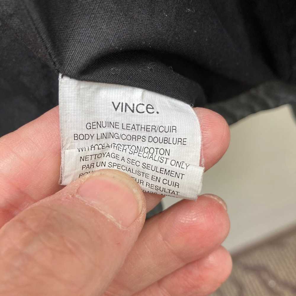 Vince Camuto Leather Jacket - image 10
