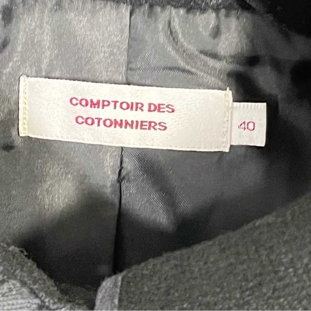 Comptoir Des Cotonnier Pea Coat size Small - image 10
