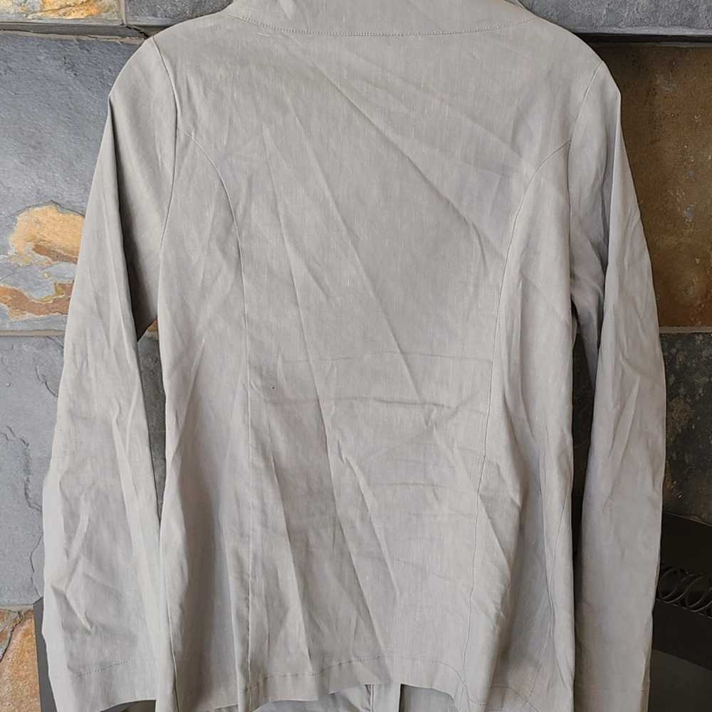 Crea Concept Women's Linen Zip-Front Jacket - image 2