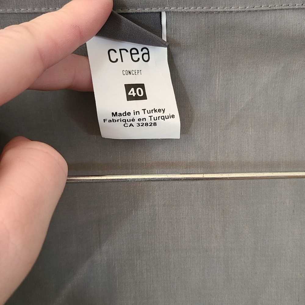 Crea Concept Women's Linen Zip-Front Jacket - image 6