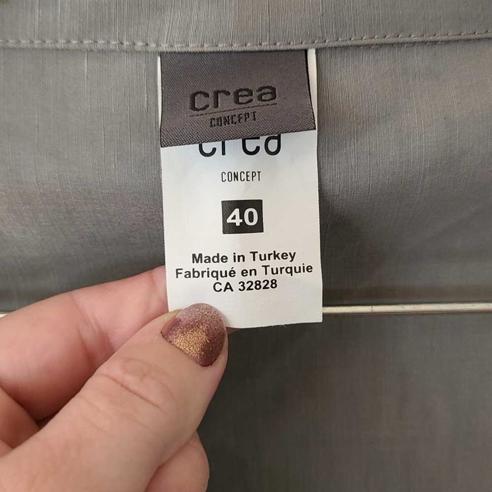 Crea Concept Women's Linen Zip-Front Jacket - image 7