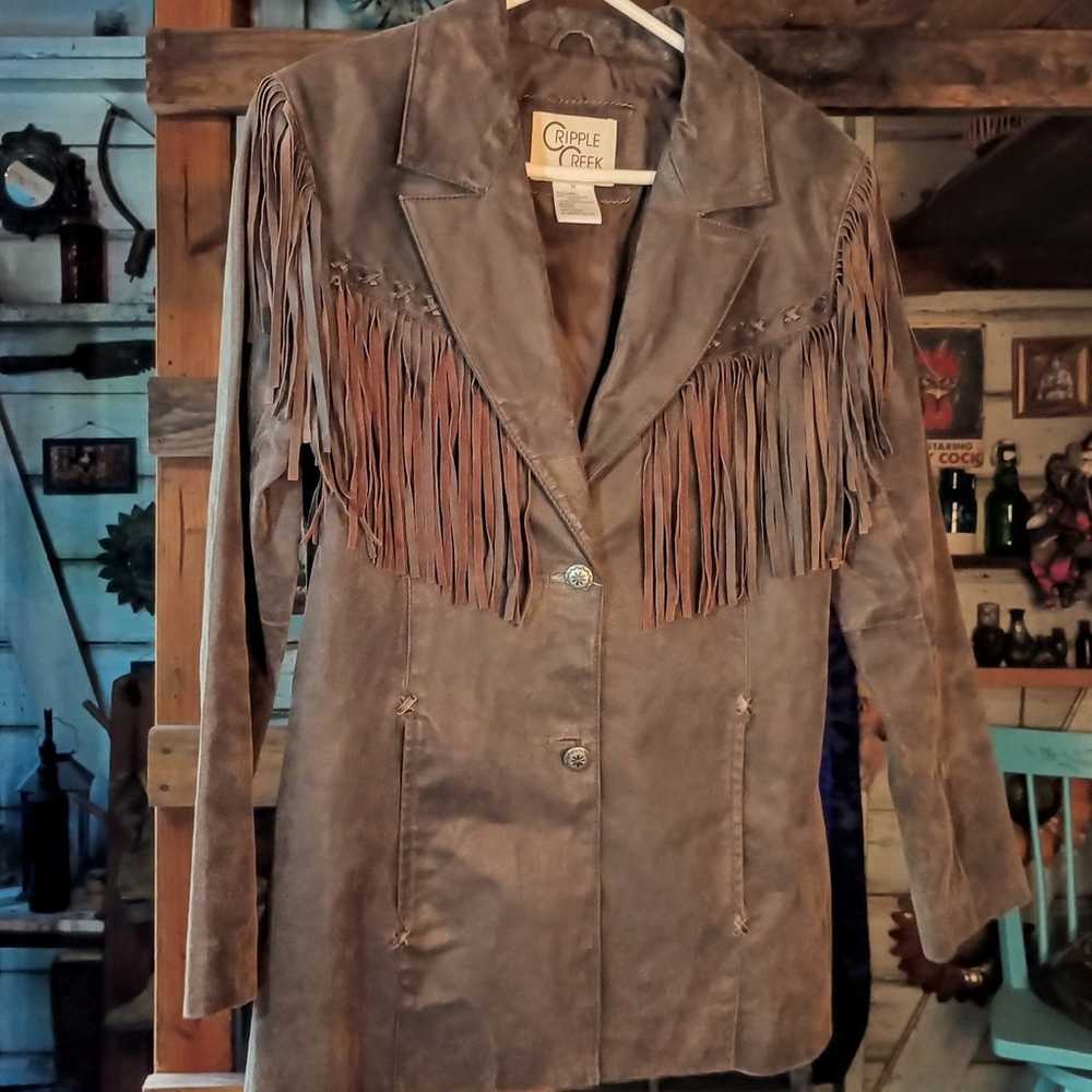 Cripple Creek genuine leather jacket - image 3