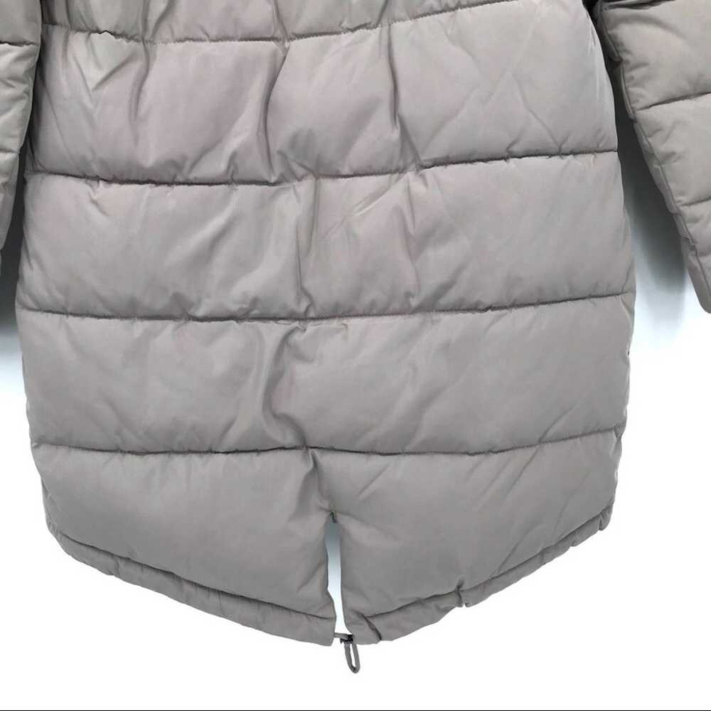 DKNY faux fur trim hooded puffer coat - image 7