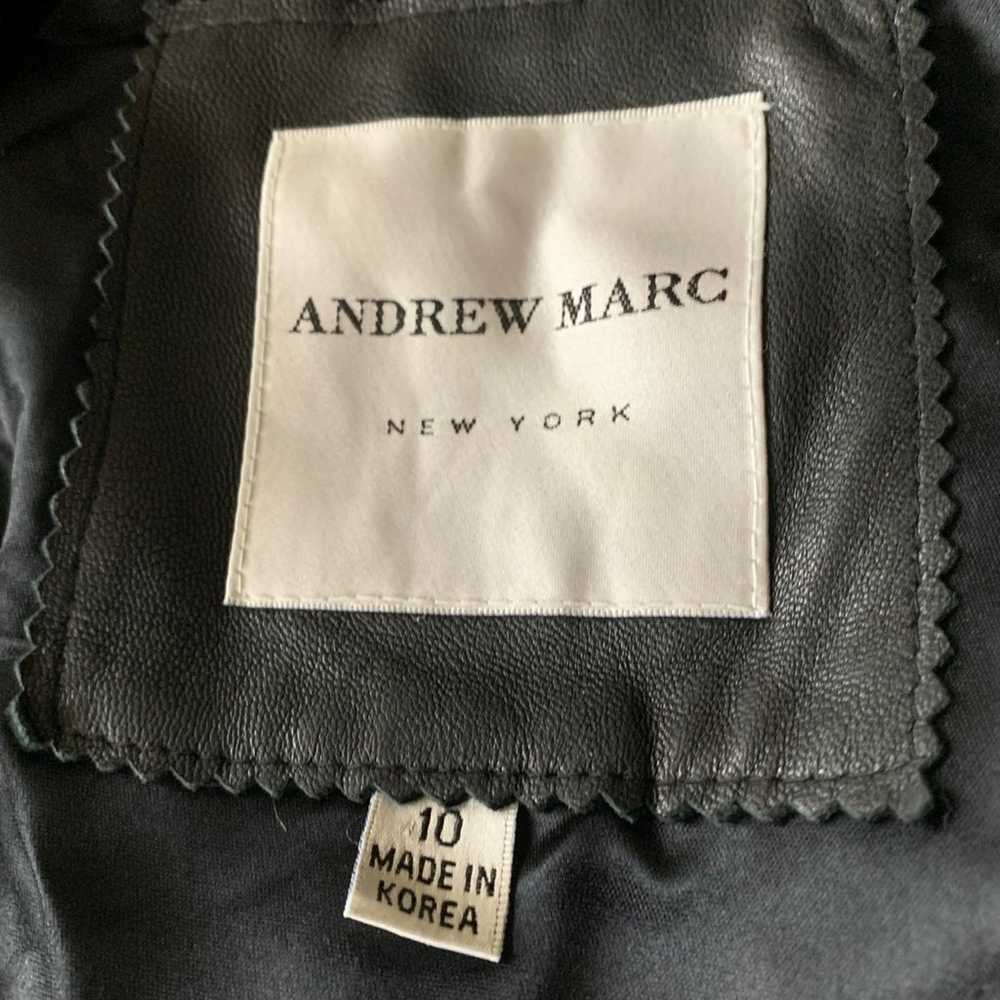 Andrew Marc New York Women's Size 10 Car Coat 100… - image 6