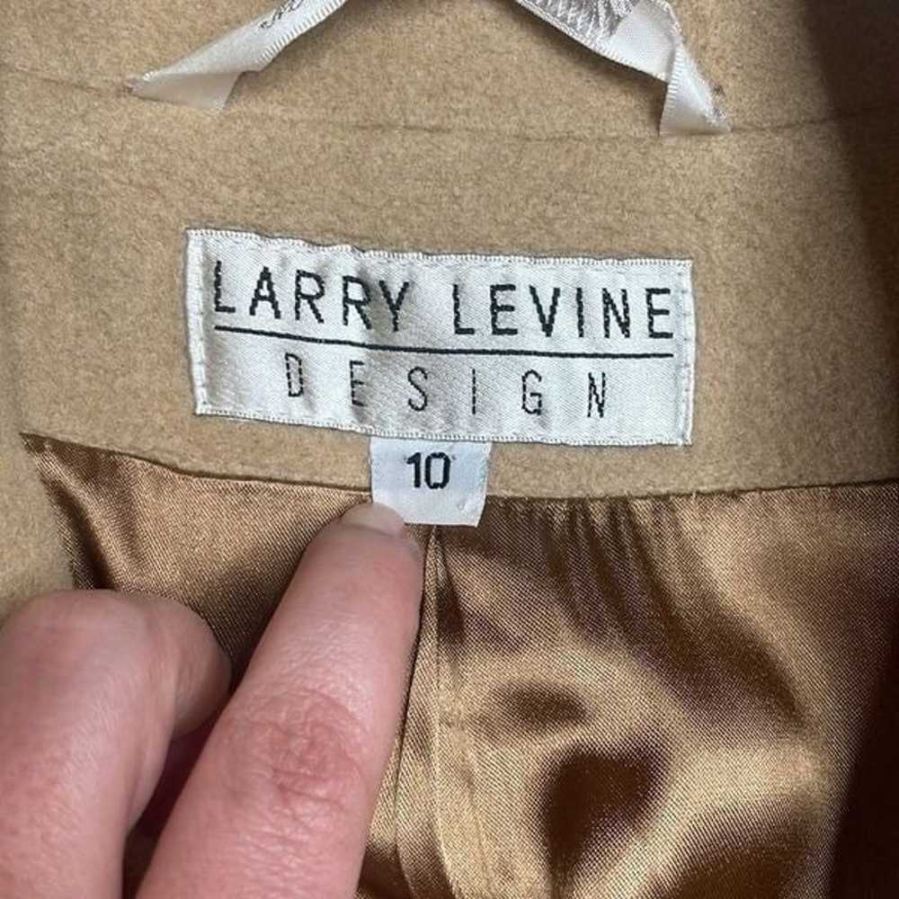 Vintage Larry Levine Camel Hair Coat 10 - image 4
