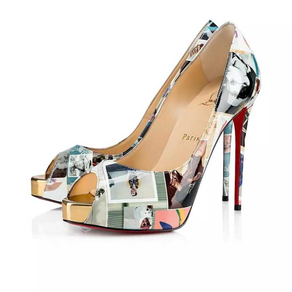 Christian Louboutin Very Privé patent leather hee… - image 2