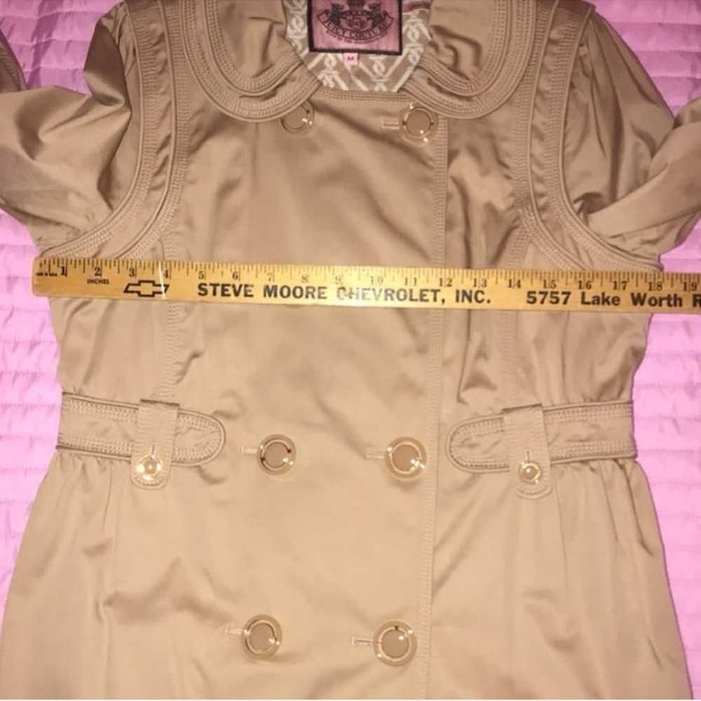 JUICY COUTURE TRENCH COAT JACKET - image 11
