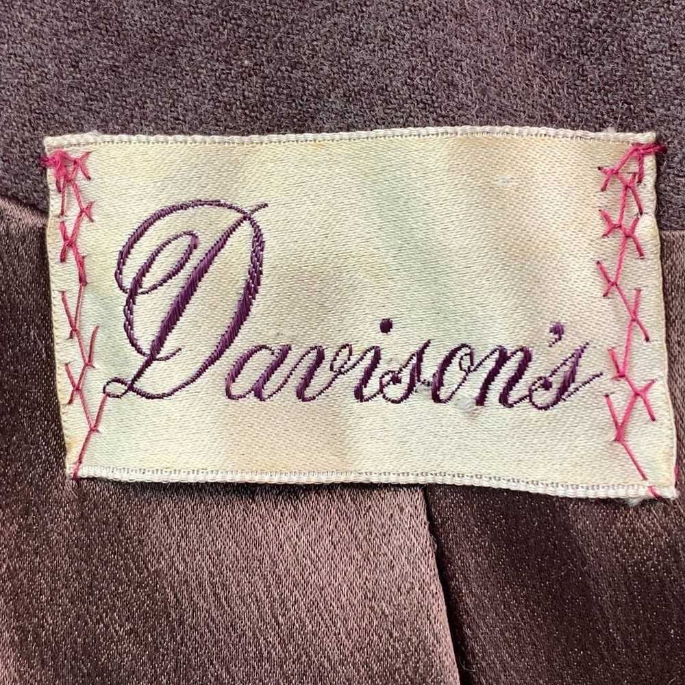 Vintage Davison’s Continental Mink Collar Blazer - image 3