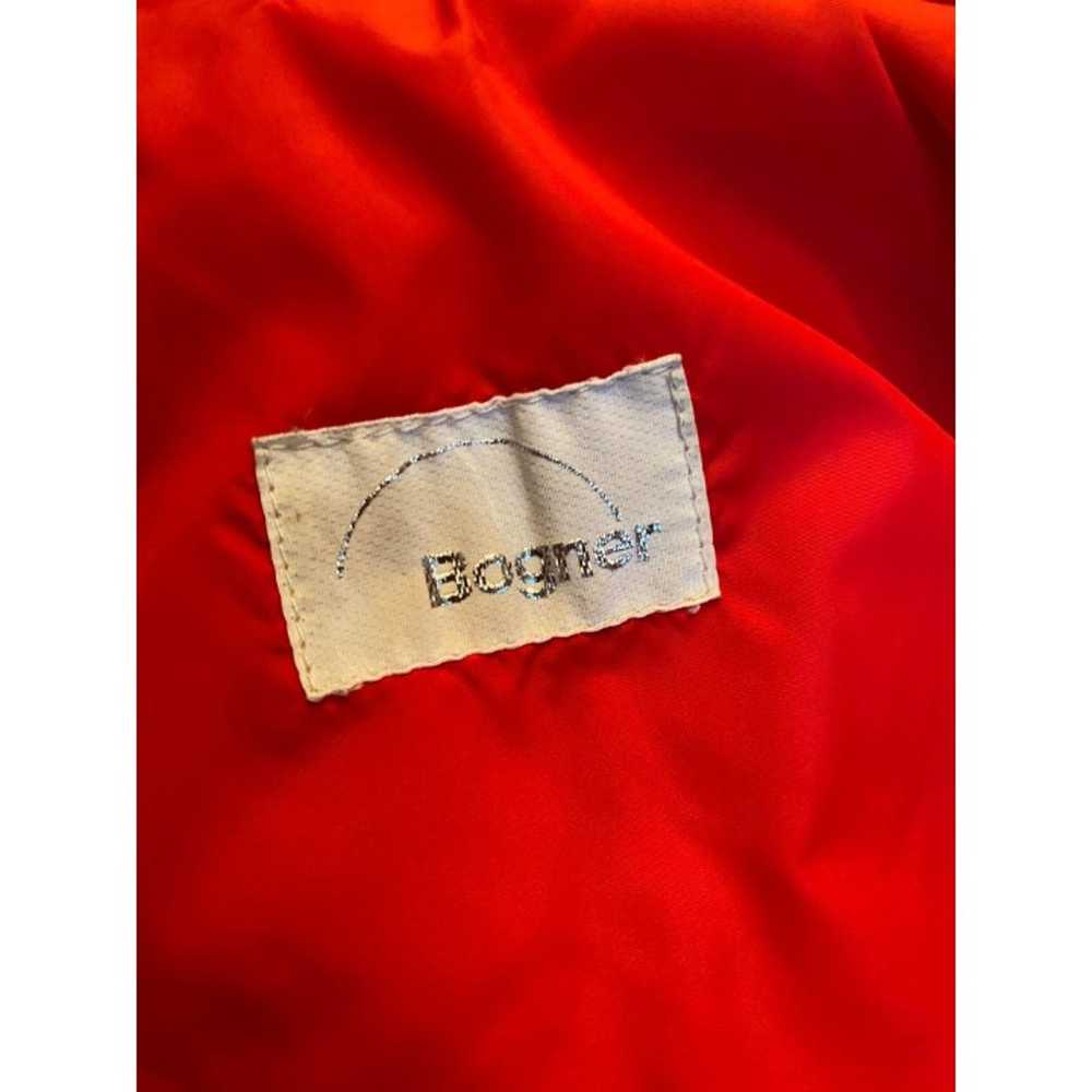 Bogner Goose Filled Red Jacket 8-10 Ladi - image 9