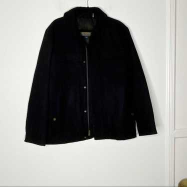 PENDLETON NWOT black wool blend jacket.