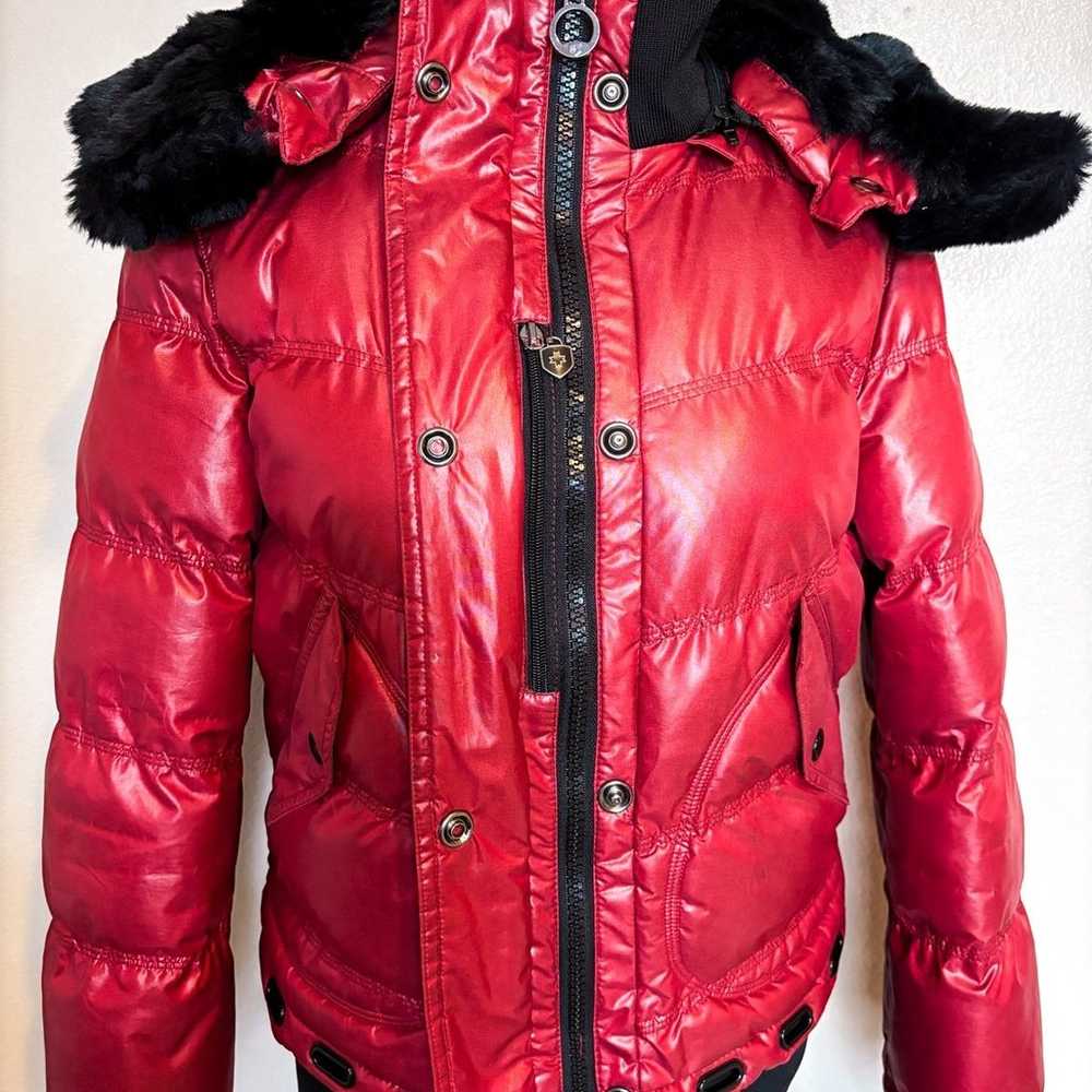 Wellensteyn Queens Rot Bomber Jacket Red Size L - image 3
