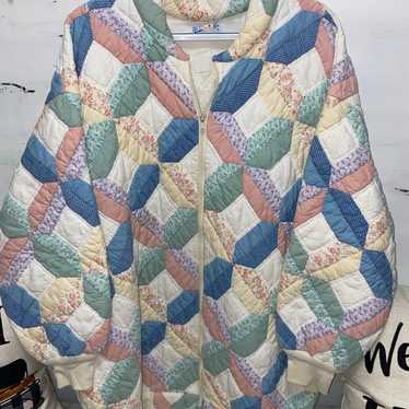 Vintage quilt jacket xl