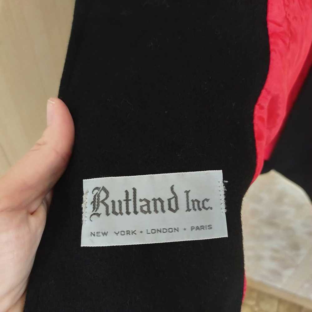 Vintage Rutland Peacoat Long Double Breasted Line… - image 9