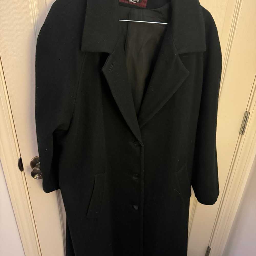 Stephanie Matthews women’s wool overcoat sz 20(pl… - image 2