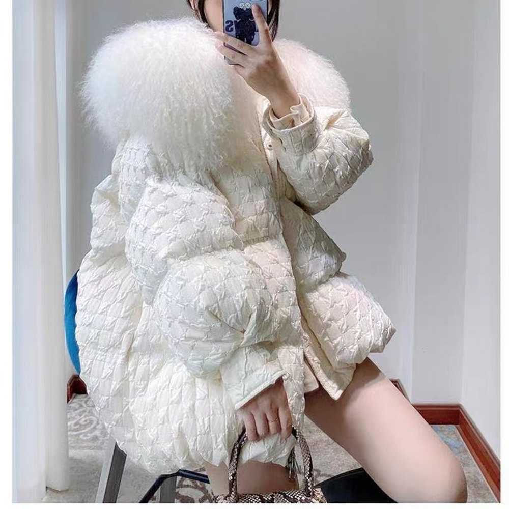 Winter new big fur collar down cotton-padded coat… - image 3
