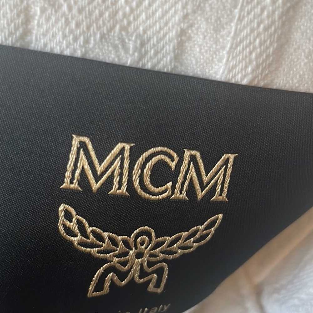 MCM white denim jacket - image 4
