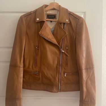 Leather Jacket - Massimo Dutti
