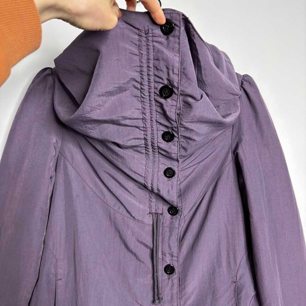 PRAIRIE UNDERGROUND Hooded Nylon Jacket Asymmetri… - image 3