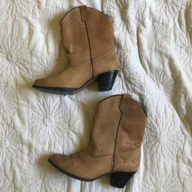 REAL Vintage Leather Cowgirl Boots