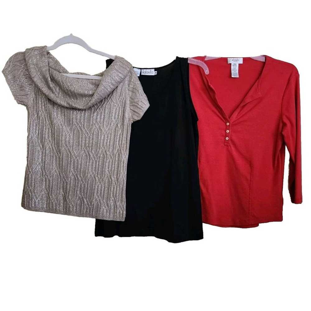 Women's M clothing lot 3 Piece Bundle WORTH Rafae… - image 1