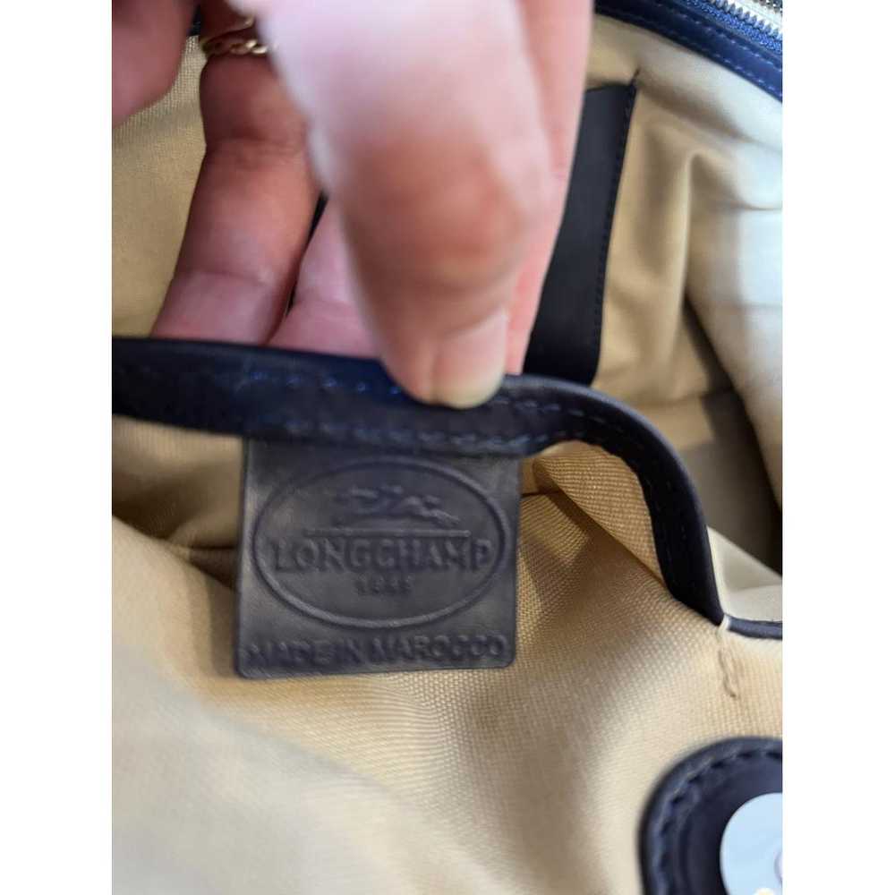 Longchamp Roseau leather tote - image 8