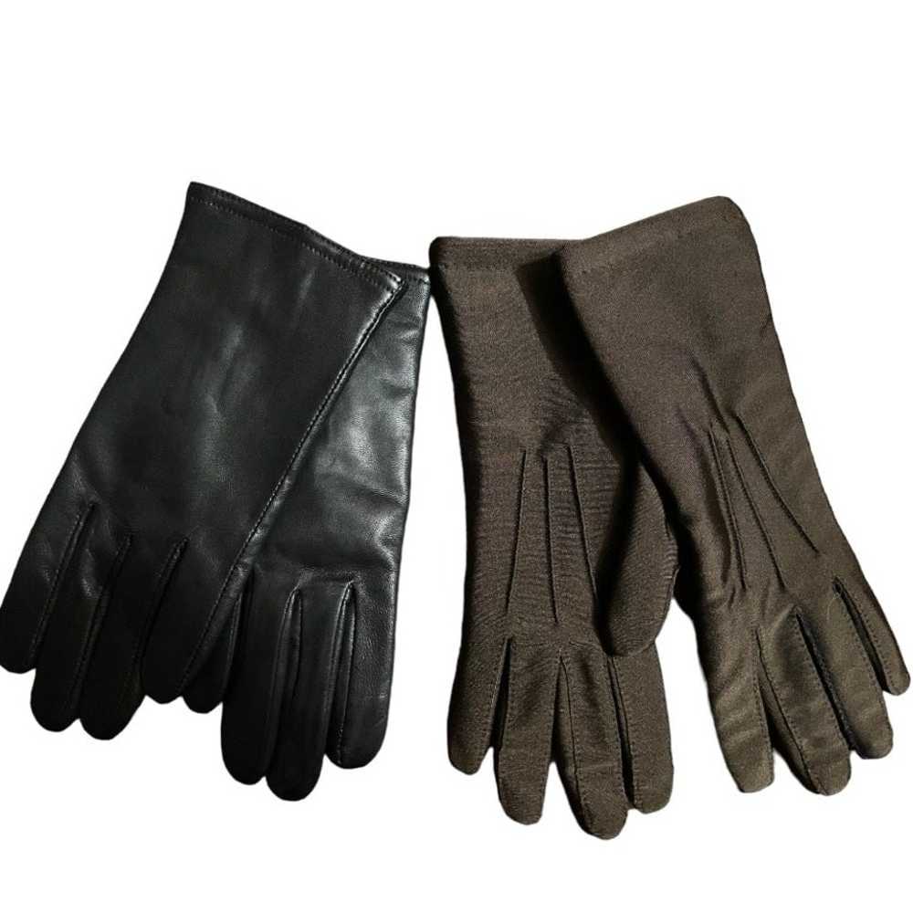 Set of Two Pair Vintage Ladies Gloves - image 1