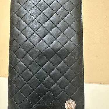 CHANEL Matelasse Coco Quilted Bifold Wallet