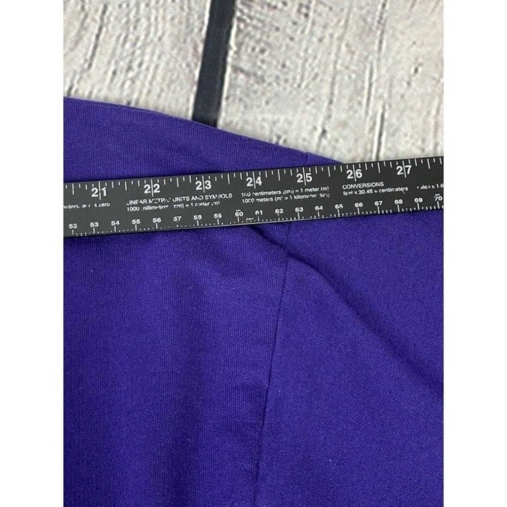 Vintage Marcia 80s 90s Womens Sweatshirt Purple E… - image 7