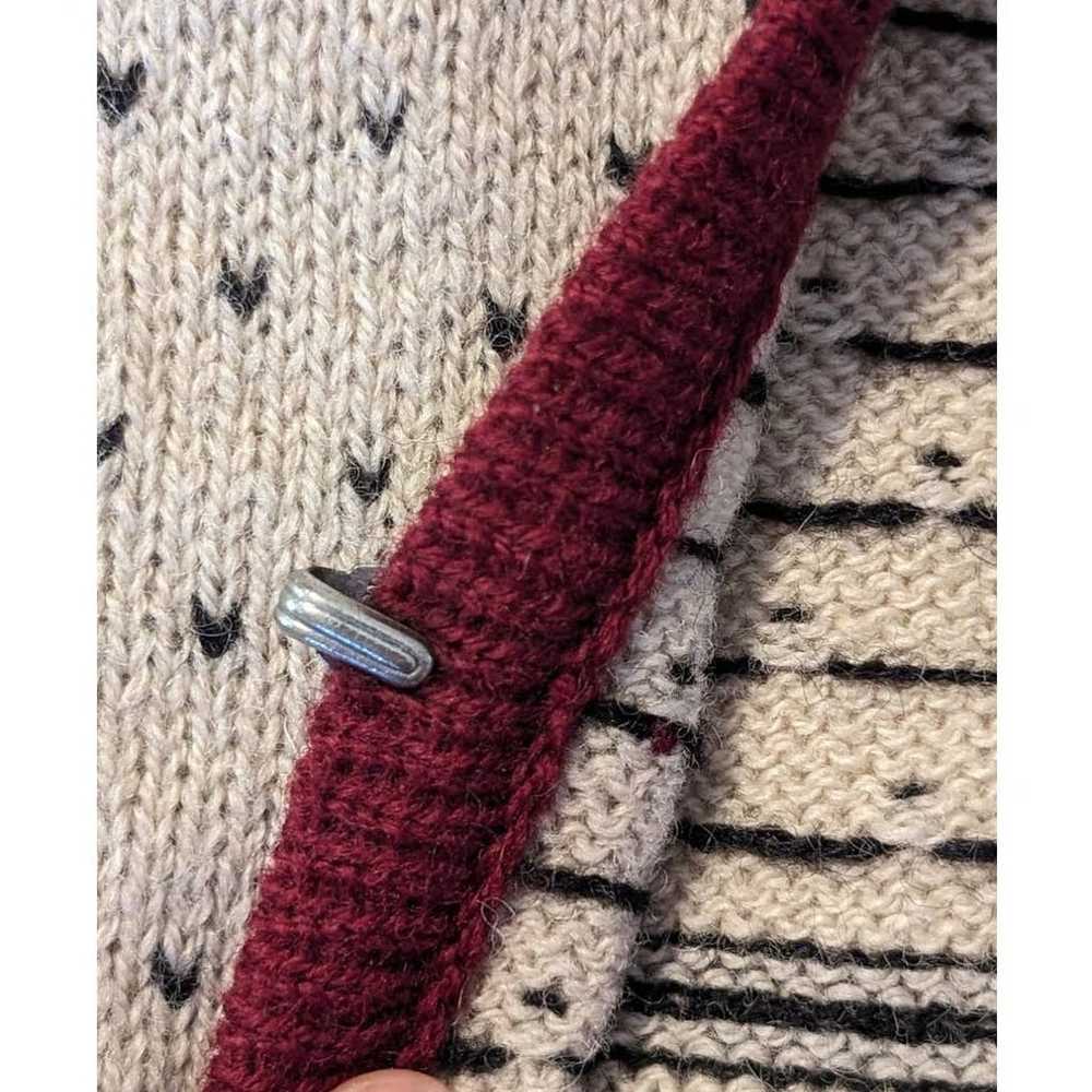 Dia Bristol, Vermont 100% Wool Knit Hook & Eye Cl… - image 11
