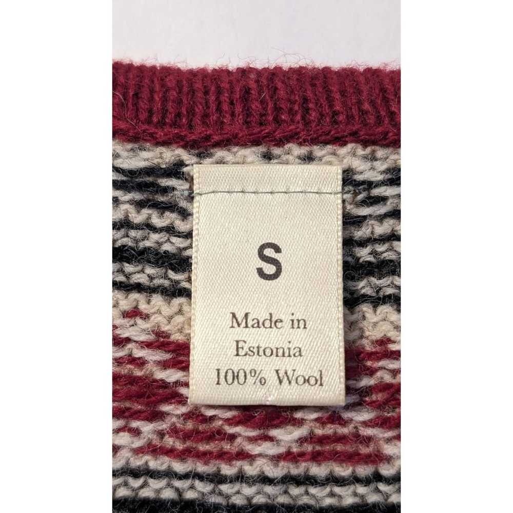 Dia Bristol, Vermont 100% Wool Knit Hook & Eye Cl… - image 5