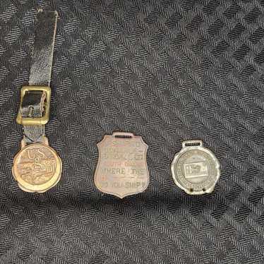 Vintage Watch Fobs - set of 3 unique, rarely seen… - image 1