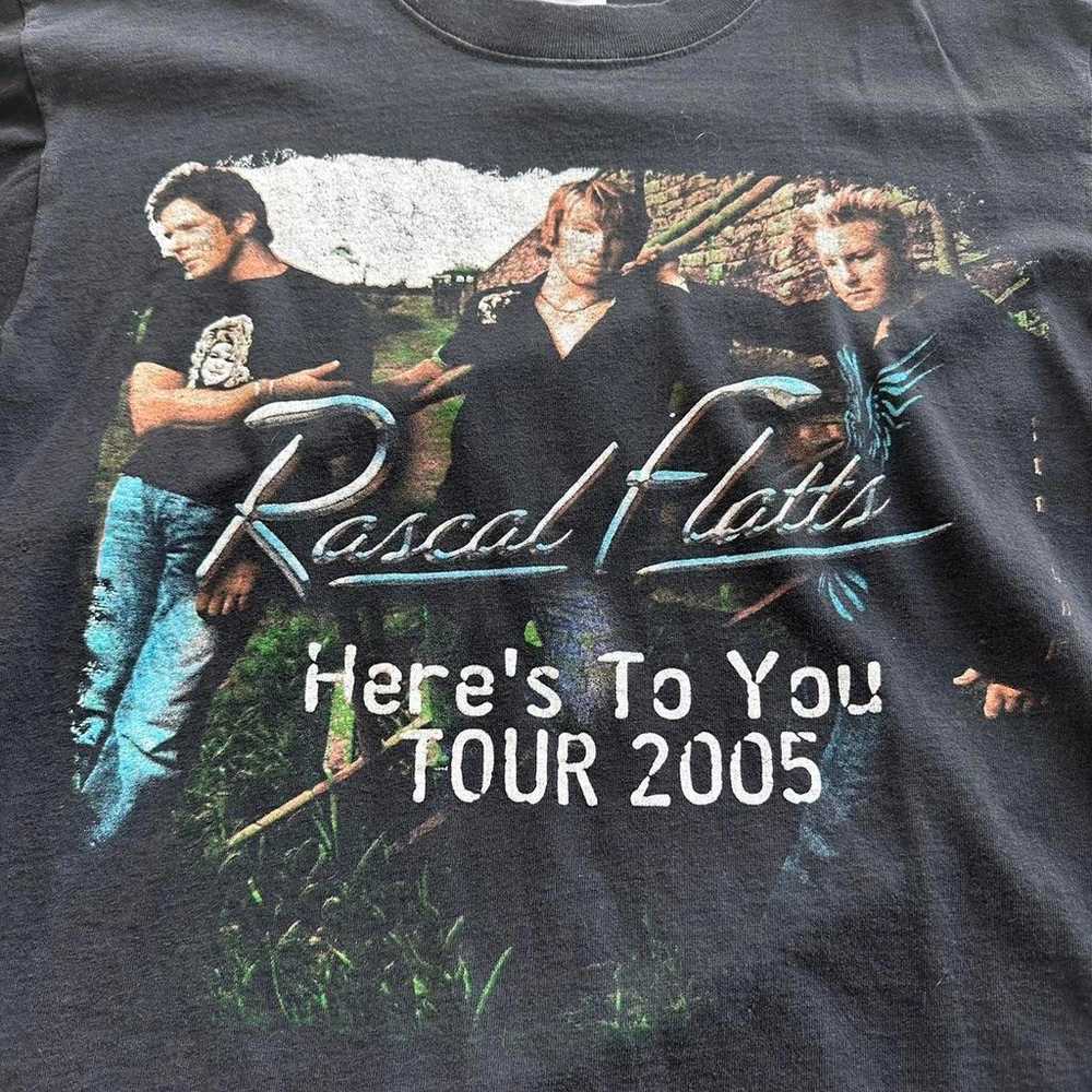Vintage 2005 Rascal flats band here's to you tour… - image 4