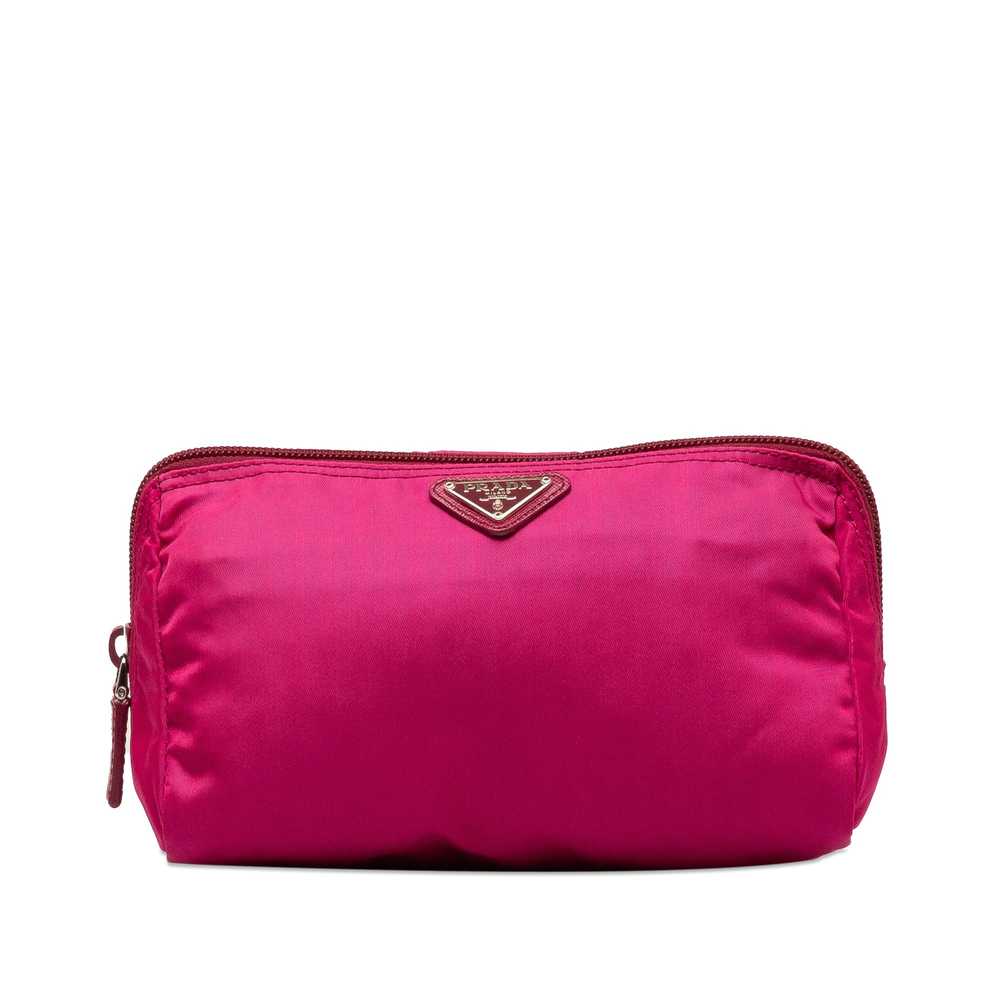Product Details Pink Nylon Pouch - image 1