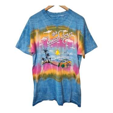 Vintage 90s Beach Boys Band Shirt 1993 Tie Dye XL… - image 1