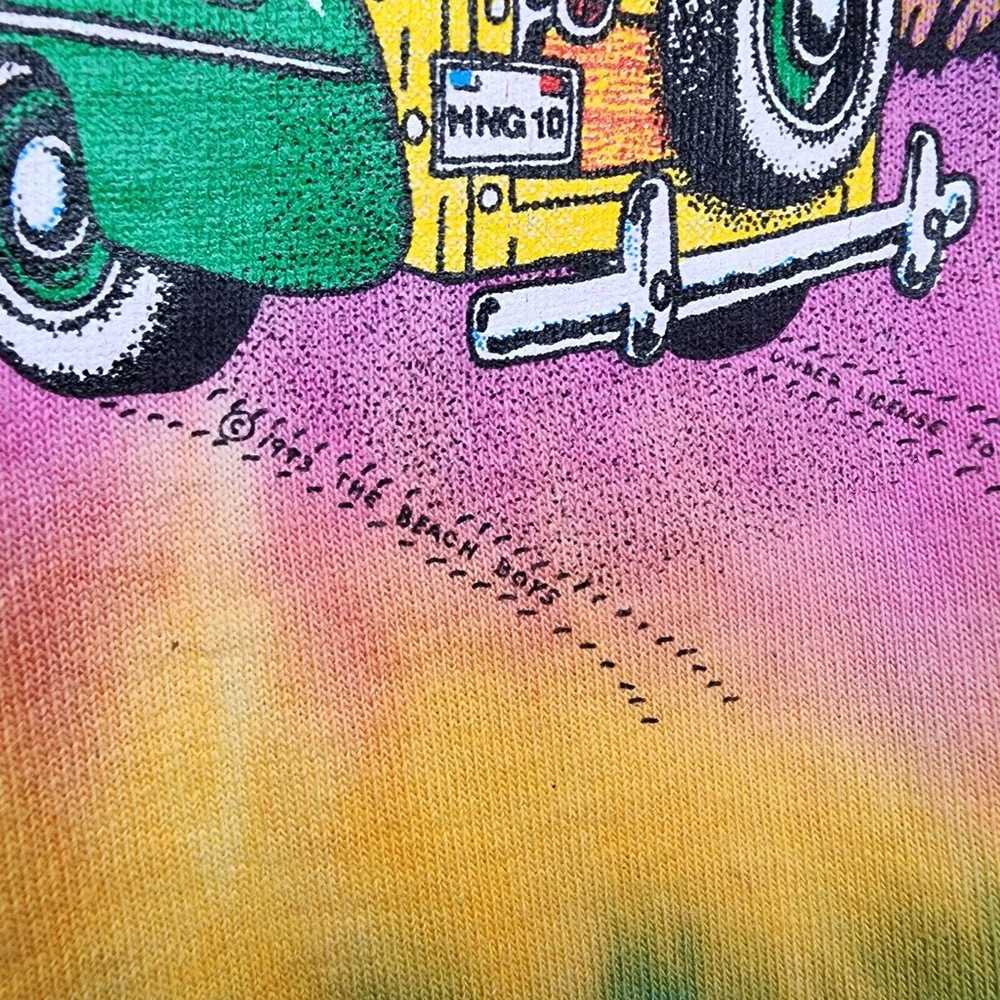 Vintage 90s Beach Boys Band Shirt 1993 Tie Dye XL… - image 4