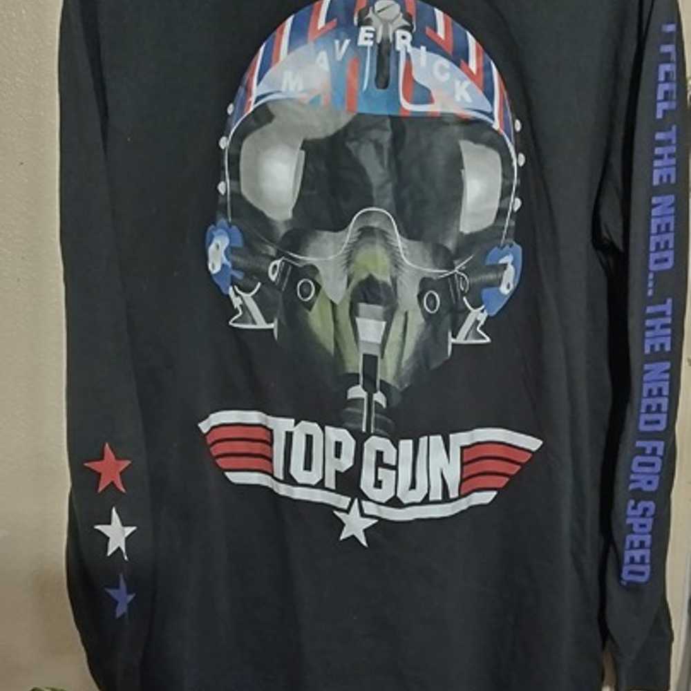 Top Gun Maverick Long Sleeve Shirt Large - image 1