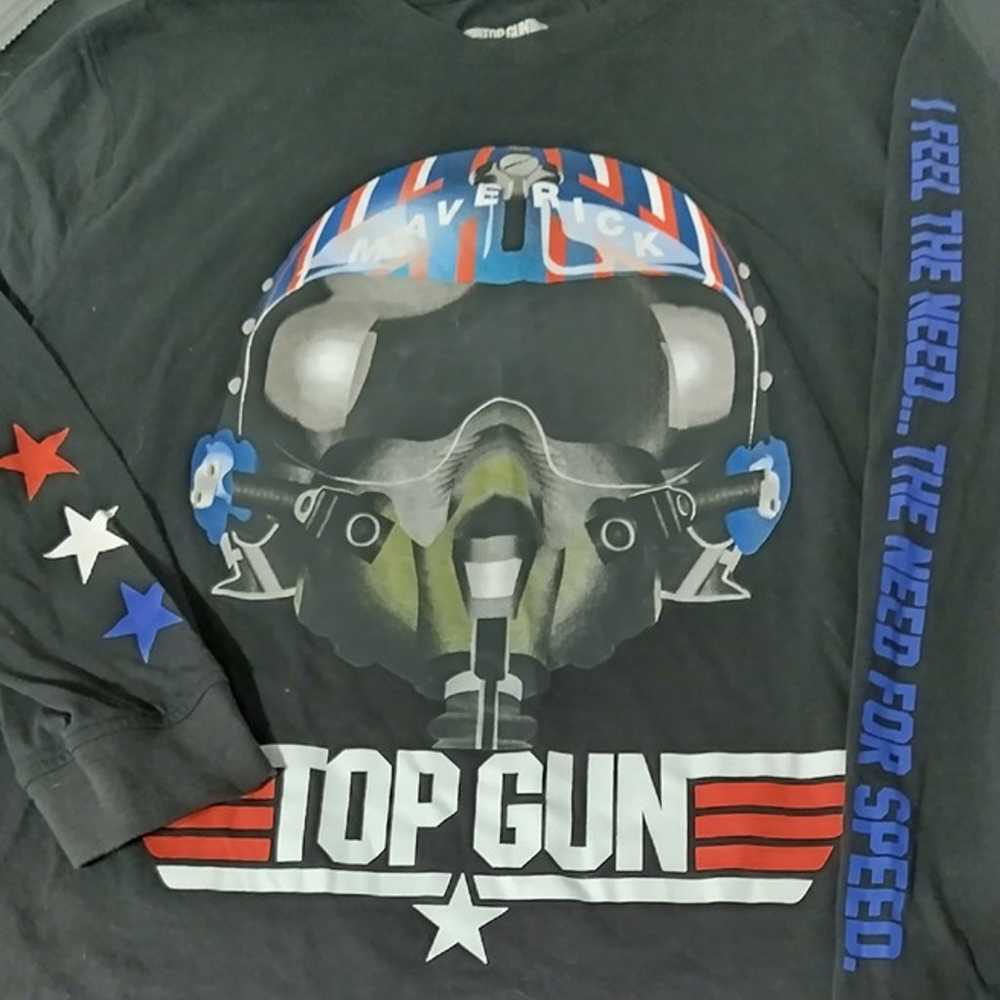 Top Gun Maverick Long Sleeve Shirt Large - image 2