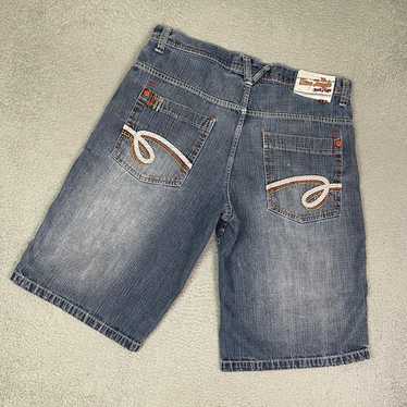 Vintage baggy jean shorts