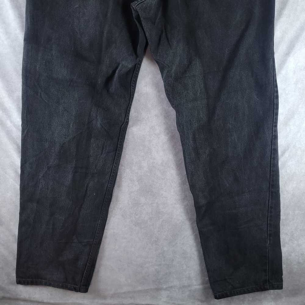 Vtg Levis Mens 38x34 550 Jeans Black Relaxed Fit … - image 8