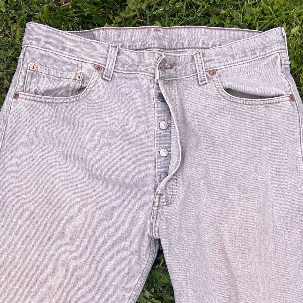 Vintage 90s Levi’s 501 Button Fly Jeans - image 7