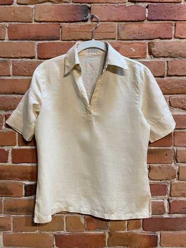 Barneys New York pullover linen blouse (unlisted) 