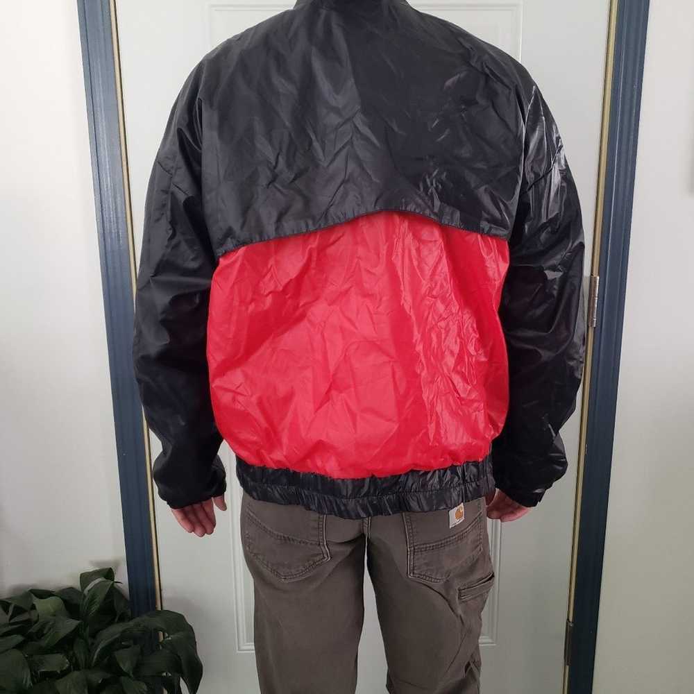 90s Red and Black Windbreaker - image 3