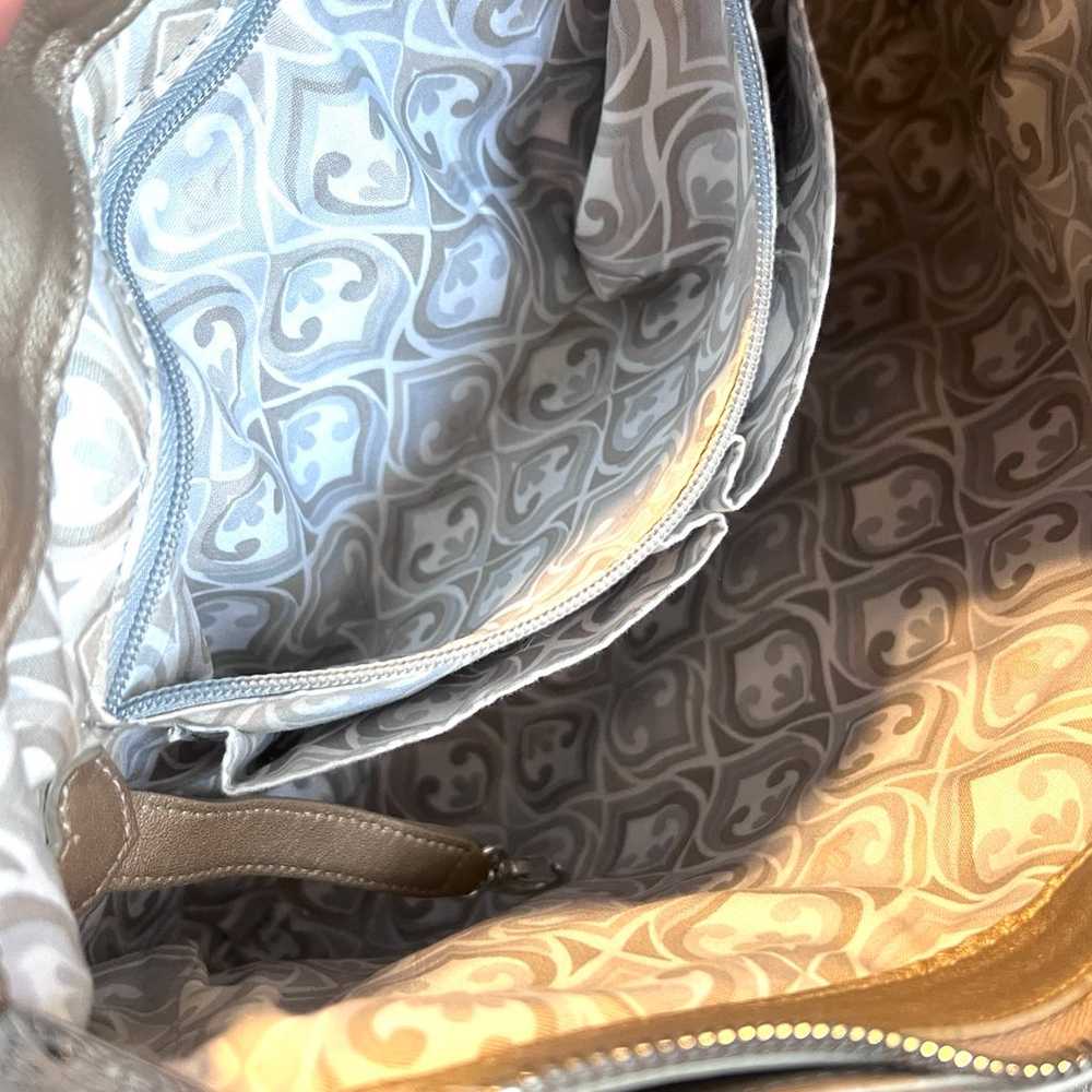 MK Michael Kors Gray Jetset Signature Tote Handba… - image 7