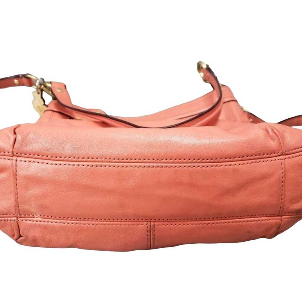 Coach Pink Leather Crossbody Bag Purse - image 5