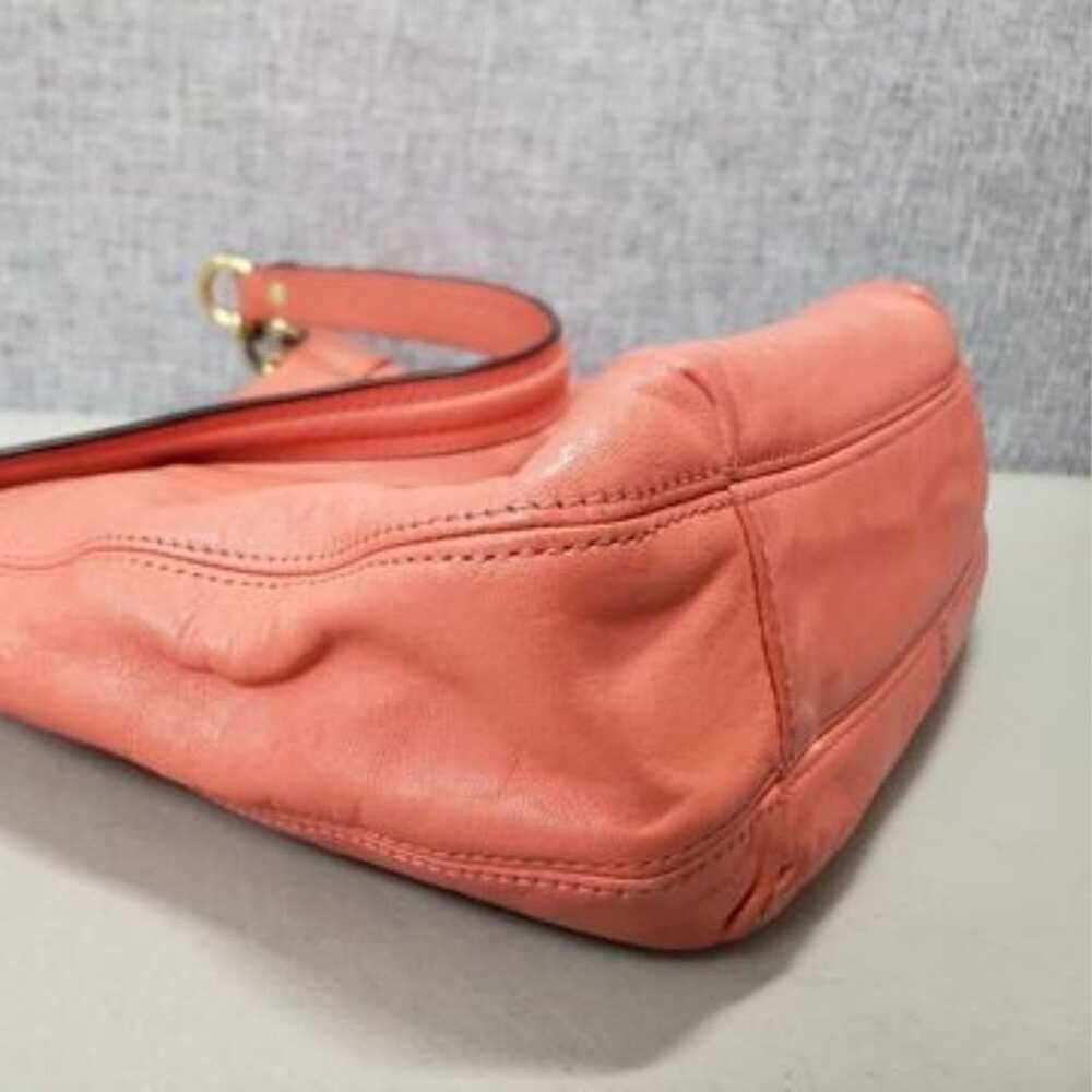 Coach Pink Leather Crossbody Bag Purse - image 6