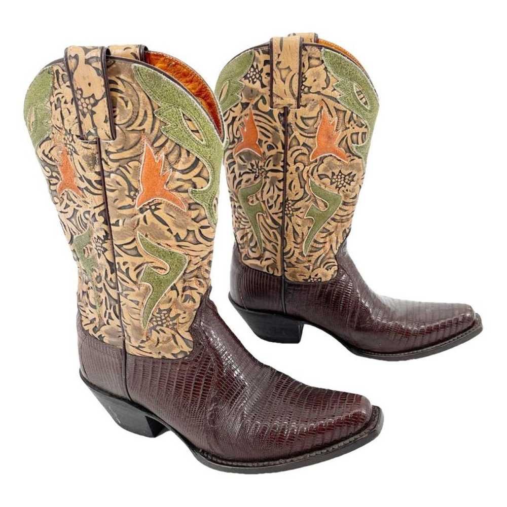 Frye Leather cowboy boots - image 1