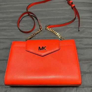 Michael Kors Burnt Orange Crossbody Handbag
