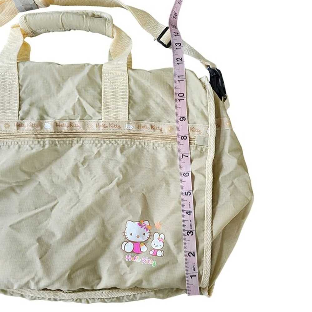 Hello Kitty Large Duffle Gym Bag Luggage Tote 17x… - image 11