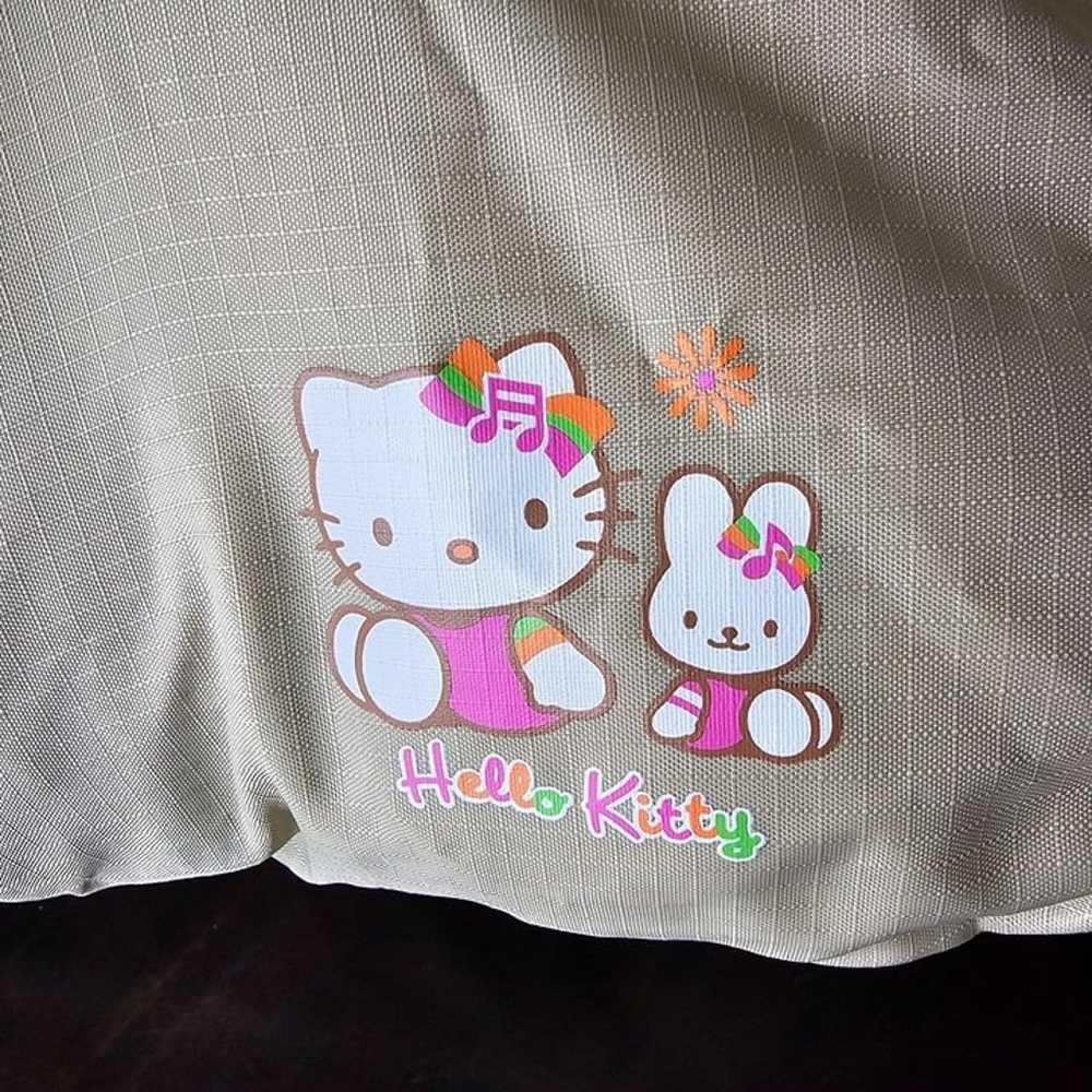 Hello Kitty Large Duffle Gym Bag Luggage Tote 17x… - image 2