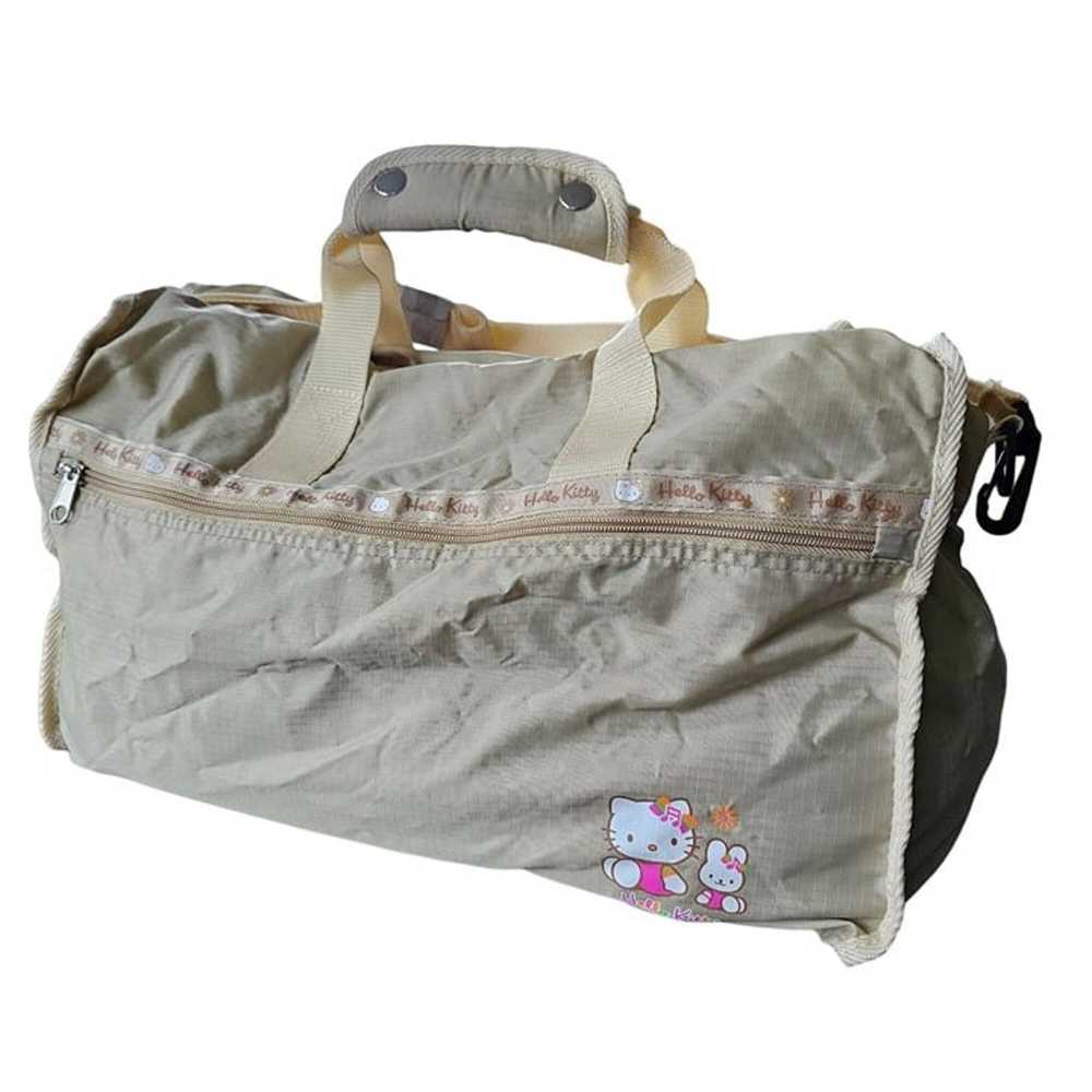 Hello Kitty Large Duffle Gym Bag Luggage Tote 17x… - image 9